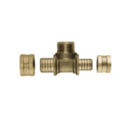 Tê com Redução Macho